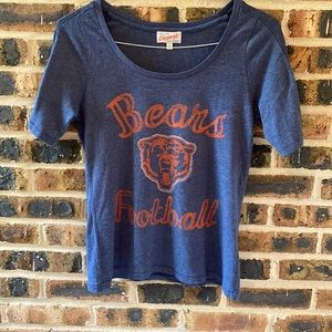 Junk Food Originals of California Chicago Bears graphic tee, blue, Women’s S